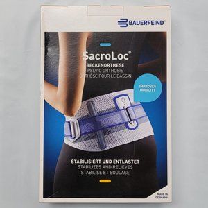 Bauerfeind SacroLoc Back Brace Titanium Size 1